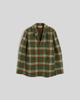 OVERSHIRT FANDANGO WINT IN LANA SHETLAND-CHECK VERDE-GREEN CHECK-CUADROS VERDES-GRUNES KAROMUSTER-CARREAUX VERTS